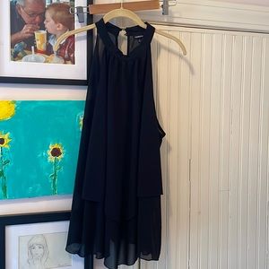 Torrid Black Dressy Tunic Tank Size 1 NWOT